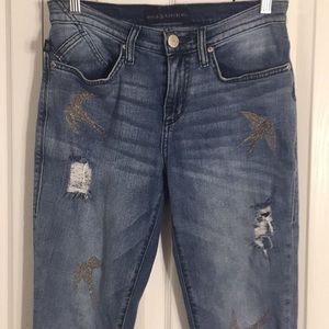 FINAL $ Rock & Republic Berlin Sz 6 skinny distres…